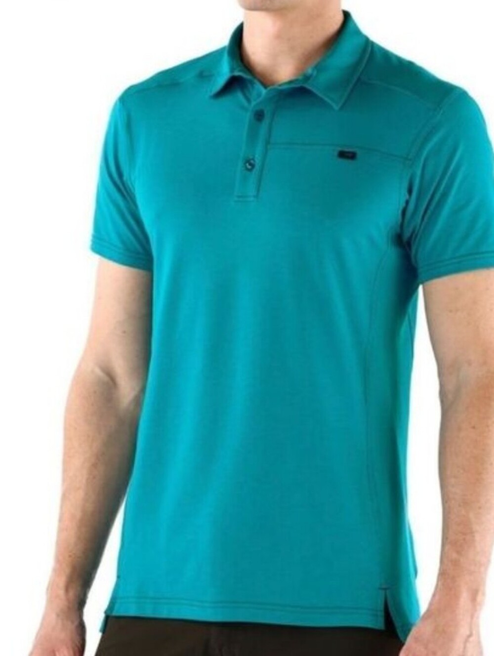 Arc'teryx Men's Captive SS Polo Teal Green Men's Medium Activewear